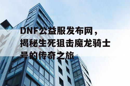 DNF公益服发布网，揭秘生死狙击魔龙骑士号的传奇之旅